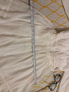 Chic White Puff Sleeve Dress
