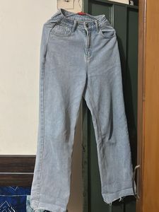 Light Wash Wide Leg Jeans
