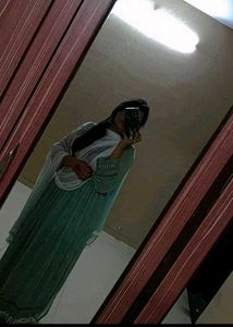 Elegant Teal Mirror Work Kurta