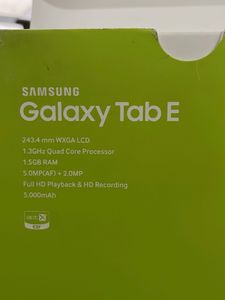 Samsung Galaxy Tab E Tablet
