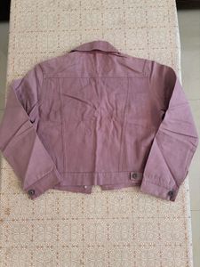Women's Purple Denim Jacket