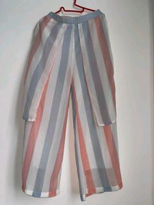 Striped Palazzo Pants