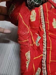 Red Festive Kurta