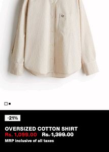 Striped Button-Up Shirt