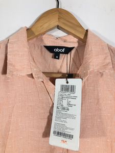 Peach Strips Shirt(Women’s)