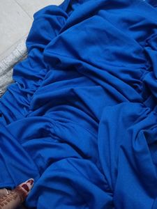 Royal Blue Off-Shoulder Bodycon Dress