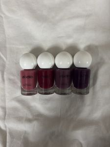 Zudio Nail Polish Set - 4 Shades