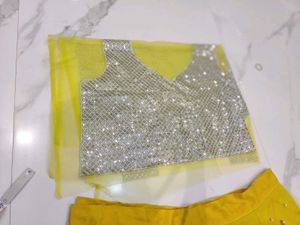 Stunning Yellow Lehenga Choli