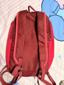 Red Quechua Backpack