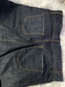 Chic Dark Wash Denim Mini Skirt