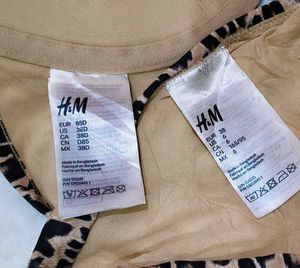 Animal Print H&amp;m bikni set 👍