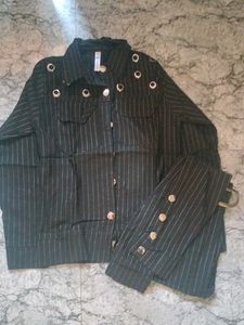 Striped Pinstripe Co-ord Set
