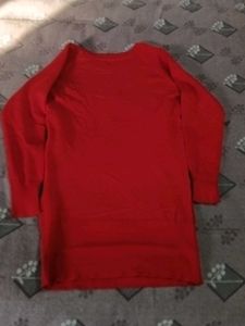 Red Rose Knit Sweater