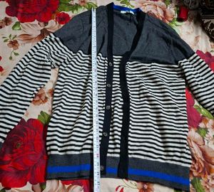 Striped Cardigan