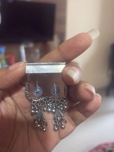 Stylish Oxidised Jhumka Earrings