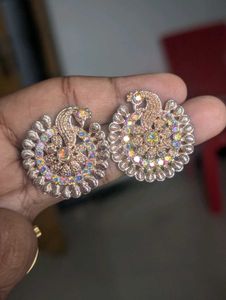 Peacock Design Earrings