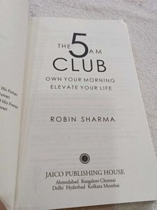 The 5 AM Club - Robin Sharma