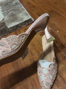 Elegant Embellished Mules