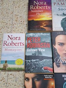 Fiction Books per book 149/-