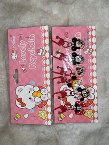 Cute Mickey Mouse Keychain Set