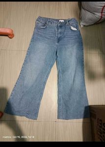 Light Wash Wide Leg Jeans