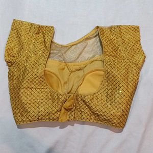 Gold Sequin Blouse