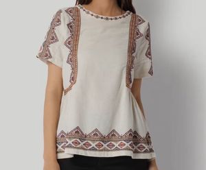 Vero Moda - Embroidered Boho Top