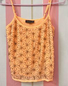 TopShop Beaded Tank Top