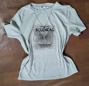 Casual Butterfly Graphic T-Shirt