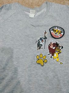 Lion King Grey Sweatshirt