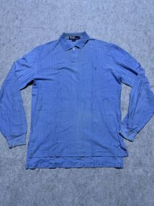 Ralph Lauren  Blue Long Sleeve Polo Shirt