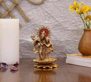 Rakhi Gift Set with Lord Krishna Idol