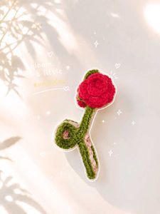 Handmade Crochet Flower Hair Claw