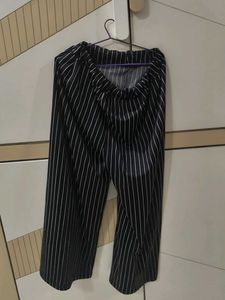 Striped Wide Leg Pant