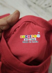 Red Catcorn Long Sleeve T-Shirt