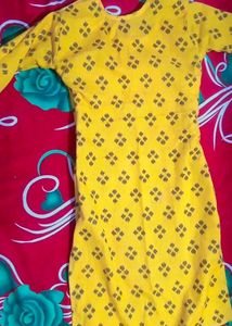 ✨ Yellow Kurti 💛