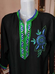 Beautiful Black Kurta