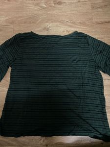 Vintage Off Shoulder Striped Party Top