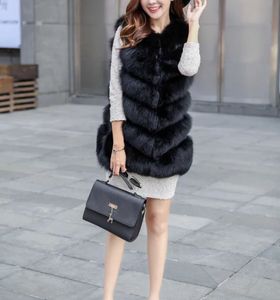 genuine  Faux Fur Hooded sleeve  jacket