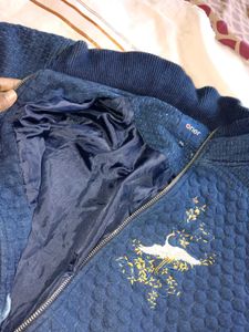 Quilted Bomber Jacket
