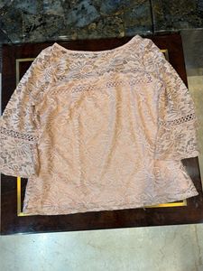 Elegant Lace Bell Sleeve Top