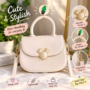 Cute Cream Crossbody Bag