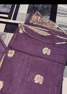 Elegant Purple Kurta Set with Dupatta