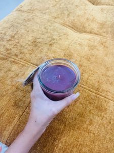 Scented Jar Candle - Purple