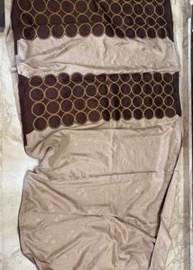 Elegant Brown & Beige Saree
