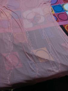 pakistani Beautiful Pink sharara Set with Gold Emb