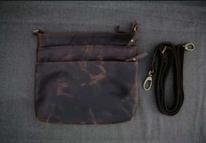 Handmade Leather Crossbody Bag
