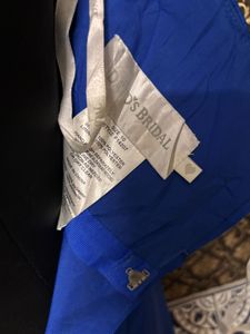 Stunning Royal Blue Strapless Dress