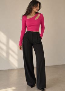 George G21 Cut-Out Long Sleeve Top