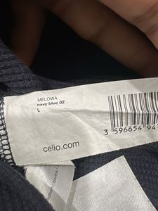 Men's Textured Crew Neck T-Shirt